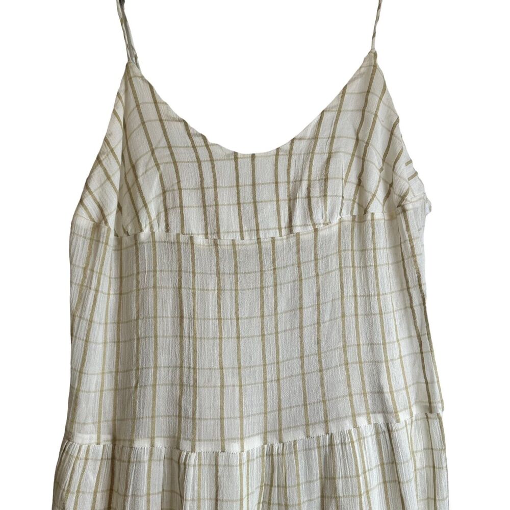 NWT- Free People Marigold Cotton Gauze Maxi Dress/ size‎ L Color: Cream/Gold.148 - Picture 7 of 7